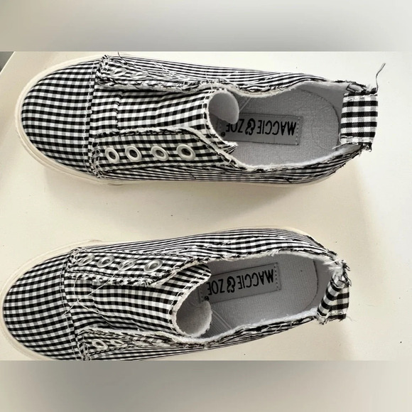 Unisex-Child checkered sneakers size 10 - Picture 5 of 5